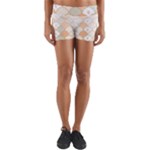 shells pattern Yoga Shorts