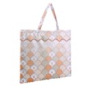 Zipper Large Tote Bag 