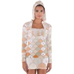 shells pattern Long Sleeve Hooded T-shirt