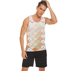 Men s Wide Collar Tank Top 