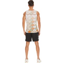 Men s Wide Collar Tank Top 