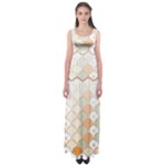 shells pattern Empire Waist Maxi Dress