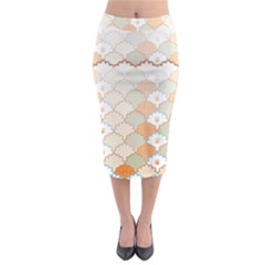 Midi Pencil Skirt 