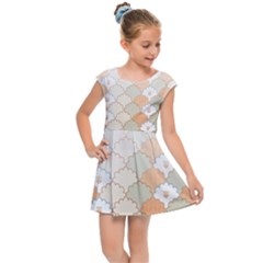 Kids  Cap Sleeve Dress 