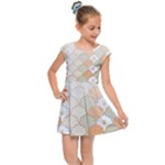 shells pattern Kids  Cap Sleeve Dress