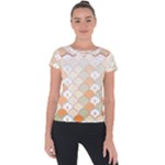 shells pattern Short Sleeve Sports Top 