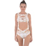 shells pattern Bandaged Up Bikini Set 