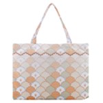 shells pattern Zipper Medium Tote Bag