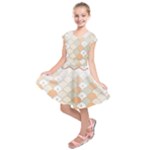 shells pattern Kids  Short Sleeve Dress