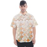 shells pattern Men s Short Sleeve Shirt