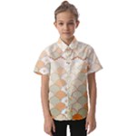 shells pattern Kids  Short Sleeve Shirt