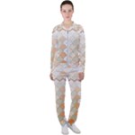 shells pattern Casual Jacket and Pants Set