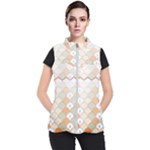 shells pattern Women s Puffer Vest