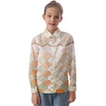 shells pattern Kids  Long Sleeve Shirt