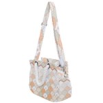 shells pattern Rope Handles Shoulder Strap Bag