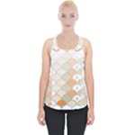 shells pattern Piece Up Tank Top