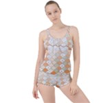 shells pattern Boyleg Tankini Set 