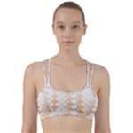 shells pattern Line Them Up Sports Bra