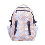 shells pattern Carry-on Double Buckle Travel Backpack