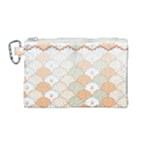 shells pattern Canvas Cosmetic Bag (Medium)