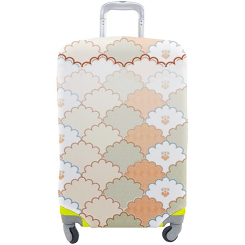 shells pattern Luggage Cover (Large) from ArtsNow.com