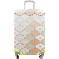 shells pattern Luggage Cover (Large) from ArtsNow.com