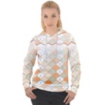 shells pattern Women s Overhead Hoodie