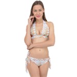 shells pattern Tie It Up Bikini Set