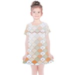 shells pattern Kids  Simple Cotton Dress