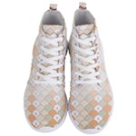 shells pattern Men s Lightweight High Top Sneakers