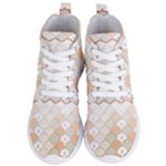 shells pattern Women s Lightweight High Top Sneakers