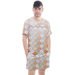 shells pattern Men s Mesh T-Shirt and Shorts Set