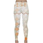 shells pattern Lightweight Velour Classic Yoga Leggings