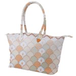 shells pattern Canvas Shoulder Bag