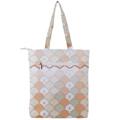 Double Zip Up Tote Bag 