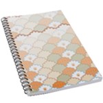 shells pattern 5.5  x 8.5  Notebook