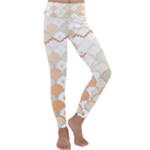 shells pattern Kids  Lightweight Velour Classic Yoga Leggings