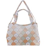 shells pattern Double Compartment Shoulder Bag