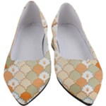 shells pattern Women s Block Heels 