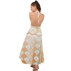 Backless Maxi Beach Dress 