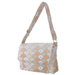 shells pattern Full Print Messenger Bag (M)