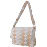 shells pattern Full Print Messenger Bag (L)