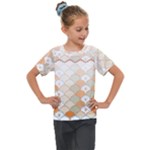 shells pattern Kids  Mesh Piece T-Shirt