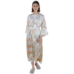 Maxi Satin Kimono 