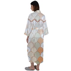 Maxi Satin Kimono 