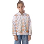 shells pattern Kids  Half Zip Hoodie