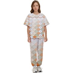 Kids  T-Shirt and Pants Sports Set 