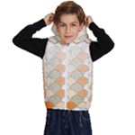 shells pattern Kids  Stylish Hooded Puffer Vest