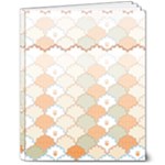 shells pattern 8  x 10  Softcover Notebook