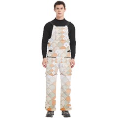 shells pattern Men s Side Zip Front Pouch Ski And Snowboard Bib Pants	 from ArtsNow.com